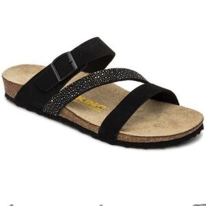 Viking Memphis 2 Stylish Black Sandals for Women size 38 or 8